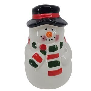 Vintage Frosty the Snowman Ceramic Toothpick Holder-Hors D'Oeuvres-Appetizers